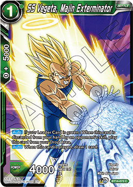 SS Vegeta, Majin Exterminator - BT14-073 - Common available at 401 Games Canada