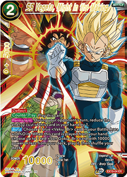 SS Vegeta, Might in the Making - EX19-04 - Expansion Rare available at 401 Games Canada