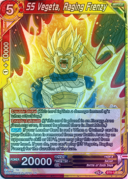 SS Vegeta, Raging Frenzy - BT8-111 - Uncommon (FOIL) available at 401 Games Canada