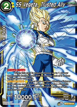 SS Vegeta, Trusted Ally - BT13-100 - Uncommon (FOIL) available at 401 Games Canada