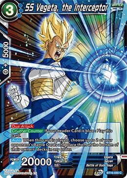 SS Vegeta, the Interceptor - BT16-030 - Common (Foil) available at 401 Games Canada