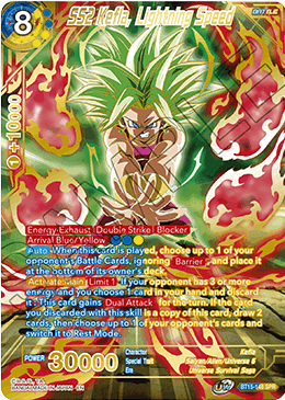 SS2 Kefla, Lightning Speed - BT15-148 - Special Rare (SPR) available at 401 Games Canada