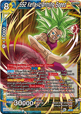 SS2 Kefla, Lightning Speed - BT15-148 - Super Rare available at 401 Games Canada