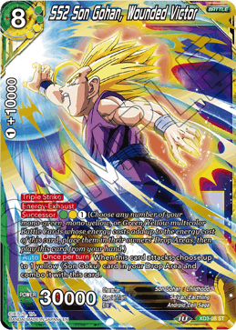 SS2 Son Gohan, Wounded Victor - XD3-08 - Starter Rare available at 401 Games Canada