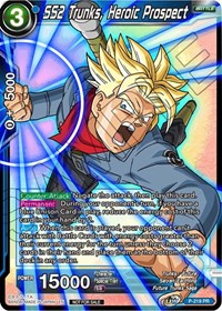 SS2 Trunks, Heroic Prospect - P-219 - Promo (Alternate Art) (Foil) available at 401 Games Canada