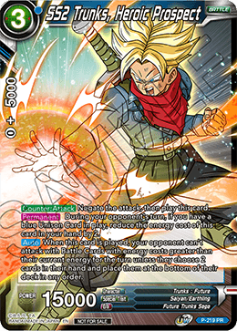 SS2 Trunks, Heroic Prospect - P-219 - Promo (Non-Foil) available at 401 Games Canada