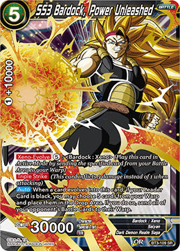 SS3 Bardock, Power Unleashed - BT3-109 - Super Rare available at 401 Games Canada