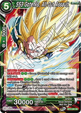 SS3 Gotenks, All-Out Assault - BT11-081 - Super Rare (Reprint) available at 401 Games Canada