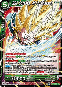 SS3 Gotenks, All-Out Assault - BT11-081 - Super Rare available at 401 Games Canada