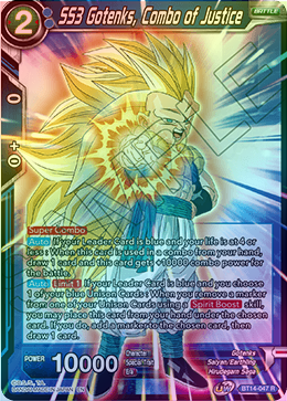 SS3 Gotenks, Combo of Justice - BT14-047 - Rare (FOIL) available at 401 Games Canada