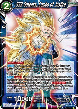 SS3 Gotenks, Combo of Justice - BT14-047 - Rare available at 401 Games Canada