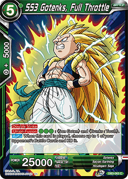 SS3 Gotenks, Full Throttle - DB3-063 - Common available at 401 Games Canada