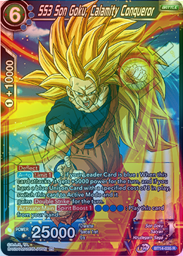 SS3 Son Goku, Calamity Conqueror - BT14-035 - Rare (FOIL) available at 401 Games Canada