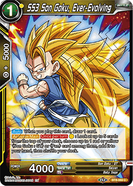 SS3 Son Goku, Ever-Evolving - BT8-069 - Common available at 401 Games Canada