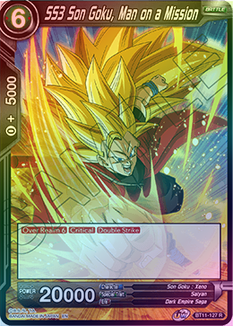 SS3 Son Goku, Man on a Mission - BT11-127 - Rare (FOIL) available at 401 Games Canada