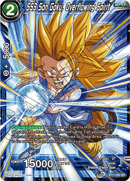 SS3 Son Goku, Overflowing Spirit - BT11-050 - Super Rare (Reprint) available at 401 Games Canada