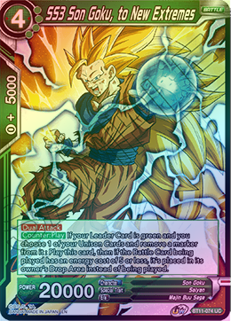 SS3 Son Goku, to New Extremes - BT11-074 - Uncommon (FOIL) available at 401 Games Canada