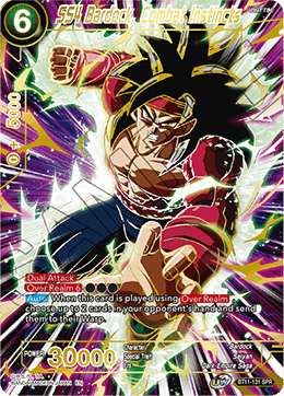 SS4 Bardock, Combat Instincts - BT11-131 - Special Rare (SPR) available at 401 Games Canada