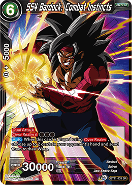 SS4 Bardock, Combat Instincts - BT11-131 - Super Rare (Reprint) available at 401 Games Canada