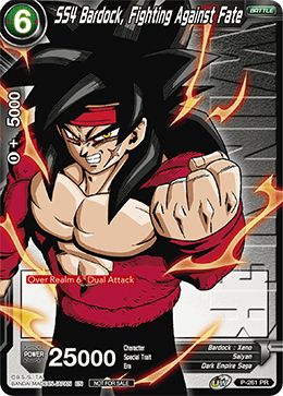 SS4 Bardock, Fighting Against Fate - P-261 - Tournament Promo (Winner Stamped) available at 401 Games Canada