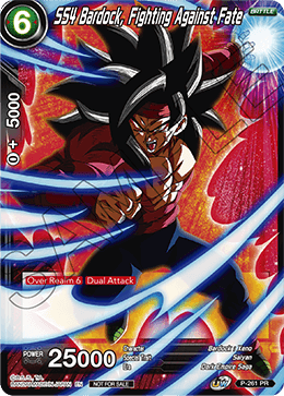 SS4 Bardock, Fighting Against Fate - P-261 - Tournament Promo available at 401 Games Canada