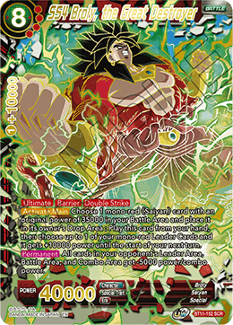 SS4 Broly, the Great Destroyer - BT11-152 - Secret Rare (Reprint) available at 401 Games Canada