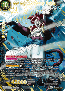 SS4 Gogeta, Peerless Fusion - BT10-154 - Secret Rare (Reprint) available at 401 Games Canada