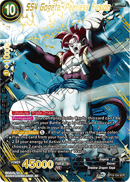 SS4 Gogeta, Peerless Fusion - BT10-154 - Secret Rare available at 401 Games Canada