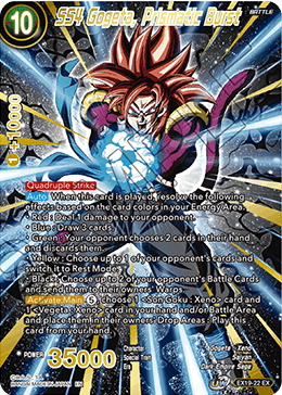 SS4 Gogeta, Prismatic Burst - EX19-22 - Expansion Rare available at 401 Games Canada