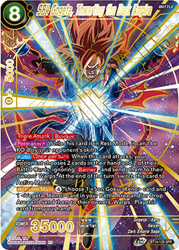 SS4 Gogeta, Thwarting the Dark Empire - BT14-129 - Special Rare (SPR) available at 401 Games Canada