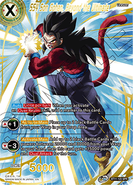 SS4 Son Gohan, Beyond the Ultimate - BT11-123 - Special Rare (SPR) (Reprint) available at 401 Games Canada