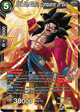 SS4 Son Goku, Conqueror of Evil - BT11-126 - Super Rare (Reprint) available at 401 Games Canada