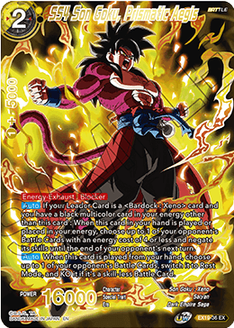 SS4 Son Goku, Prismatic Aegis - EX19-36 - Expansion Rare available at 401 Games Canada