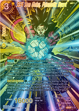 SS4 Son Goku, Prismatic Burst - EX19-35 - Expansion Rare (Foil) available at 401 Games Canada