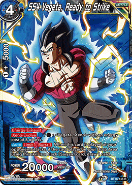 SS4 Vegeta, Ready to Strike - BT16-145 - Rare available at 401 Games Canada