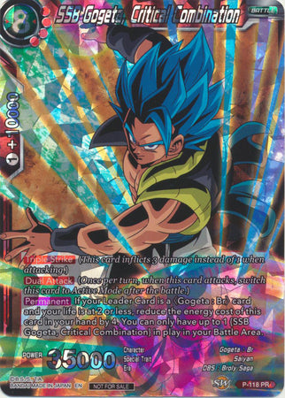 SSB Gogeta, Critical Combination - P-118 - Promo available at 401 Games Canada