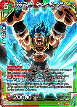 SSB Gogeta, Resonant Explosion - EX04-03 - Expansion Rare available at 401 Games Canada