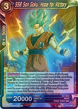 SSB Son Goku, Hope for Victory - BT10-036 - Uncommon (FOIL) available at 401 Games Canada