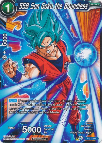 SSB Son Goku the Boundless - P-217 - Promo available at 401 Games Canada