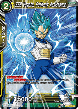 SSB Vegeta, Fatherly Assistance - BT16-078 - Uncommon (Foil) available at 401 Games Canada