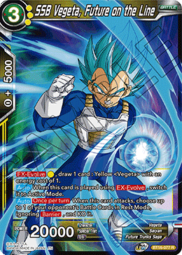 SSB Vegeta, Future on the Line - BT16-077 - Rare (Foil) available at 401 Games Canada