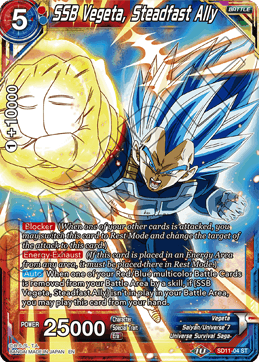 SSB Vegeta, Steadfast Ally - SD11-04 - Starter Rare available at 401 Games Canada