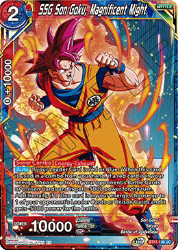 SSG Son Goku, Magnificent Might - BT17-138 - Uncommon (Foil) available at 401 Games Canada