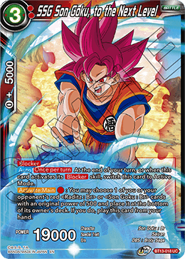 SSG Son Goku, to the Next Level - BT13-018 - Uncommon (FOIL) available at 401 Games Canada