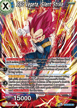 SSG Vegeta, Silent Strike - BT16-022 - Super Rare available at 401 Games Canada