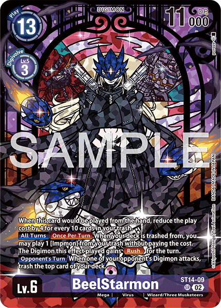 BeelStarmon (Premium Heroines Set Ver.2) - ST14-09 - Super Rare