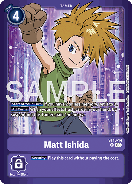 Matt Ishida (LM Reprint) - ST16-14 - Rare