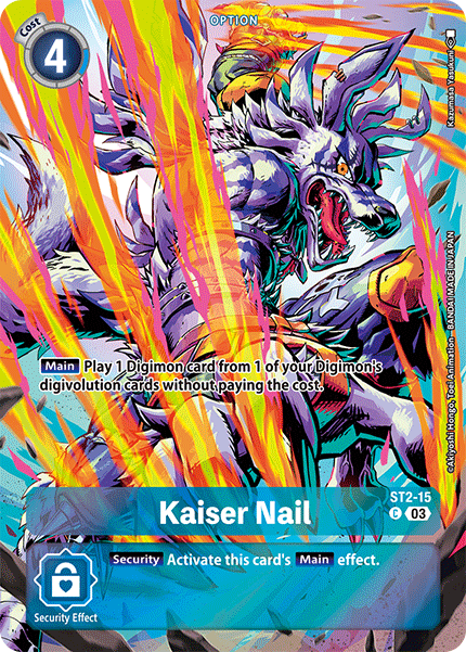 Kaiser Nail (Bonus Pack) - ST2-15 - Common