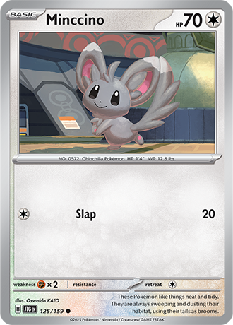 Minccino - 125/159 - Common