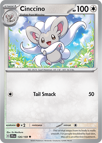 Cinccino - 126/159 - Uncommon